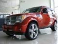 Sunburst Orange Pearl 2009 Dodge Nitro SE