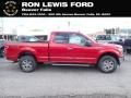 2020 Rapid Red Ford F150 XLT SuperCab 4x4  photo #1