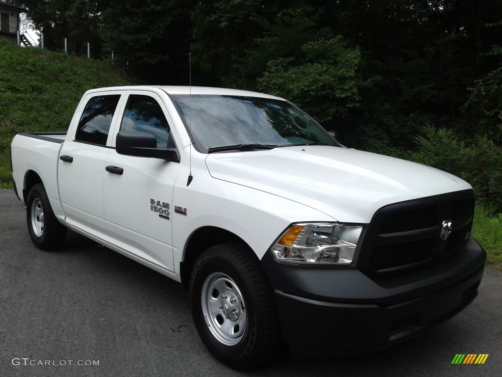 2020 1500 Classic Tradesman Crew Cab 4x4 - Bright White / Black/Diesel Gray photo #4