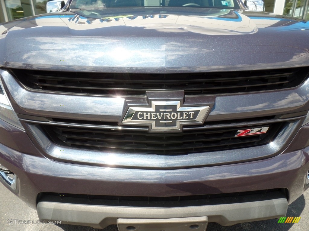 2018 Colorado Z71 Crew Cab 4x4 - Centennial Blue Metallic / Jet Black photo #4