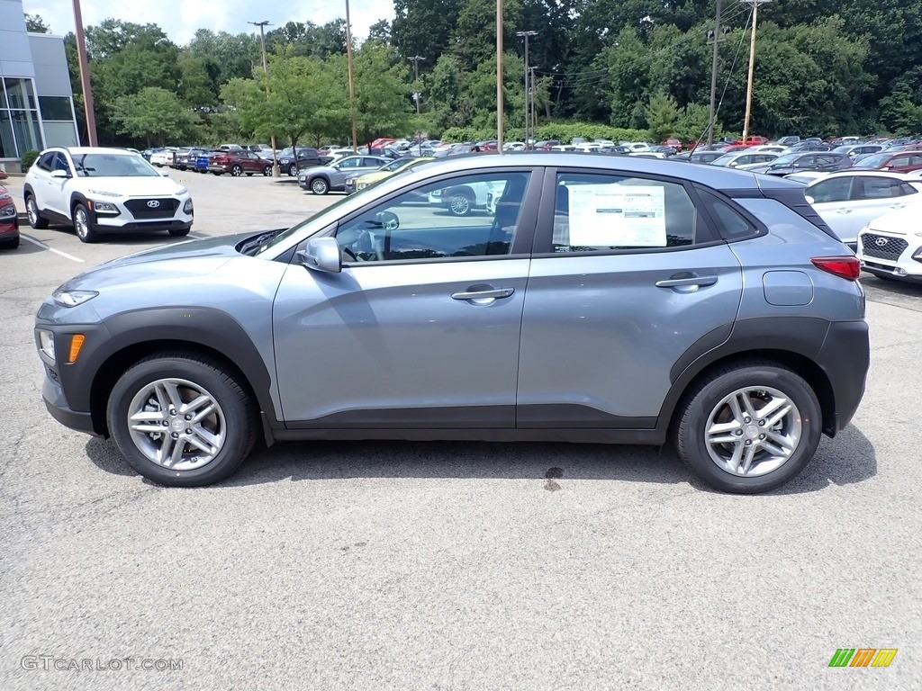 2021 Kona SE AWD - Sonic Silver / Black photo #5