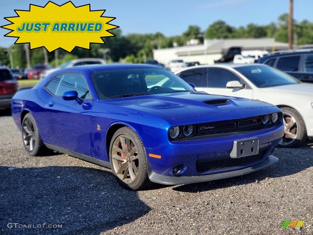 2019 Challenger R/T Scat Pack - Indigo Blue / Black photo #1