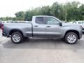 2020 Satin Steel Metallic Chevrolet Silverado 1500 Custom Double Cab 4x4  photo #7