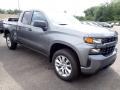 Satin Steel Metallic - Silverado 1500 Custom Double Cab 4x4 Photo No. 8