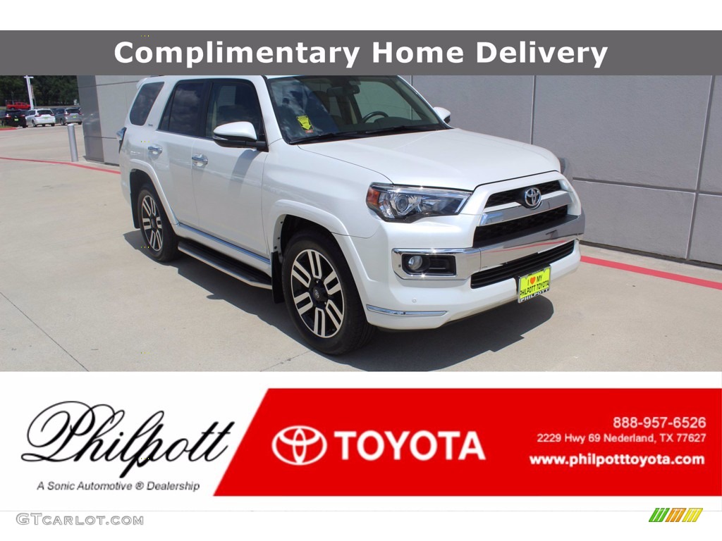 Blizzard White Pearl Toyota 4Runner