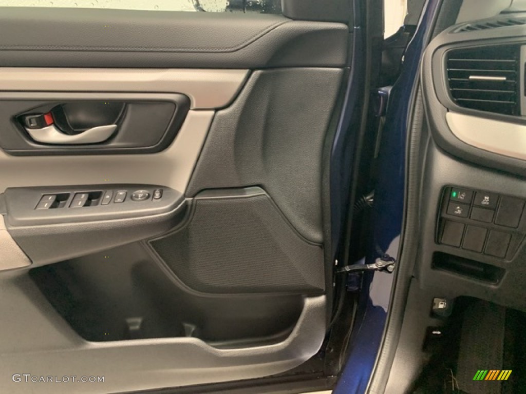 2020 CR-V LX AWD - Obsidian Blue Pearl / Gray photo #8