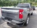 2020 Satin Steel Metallic Chevrolet Silverado 1500 Custom Double Cab 4x4  photo #6