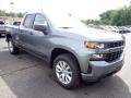 2020 Satin Steel Metallic Chevrolet Silverado 1500 Custom Double Cab 4x4  photo #8