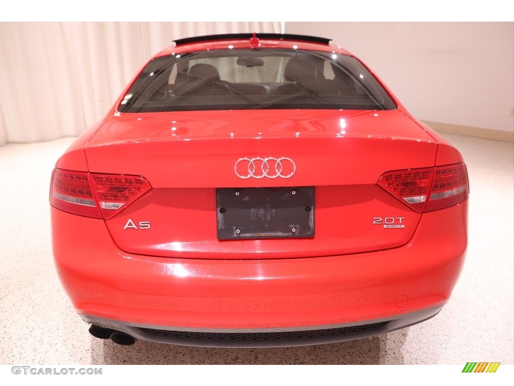 2010 A5 2.0T quattro Coupe - Brilliant Red / Black photo #27