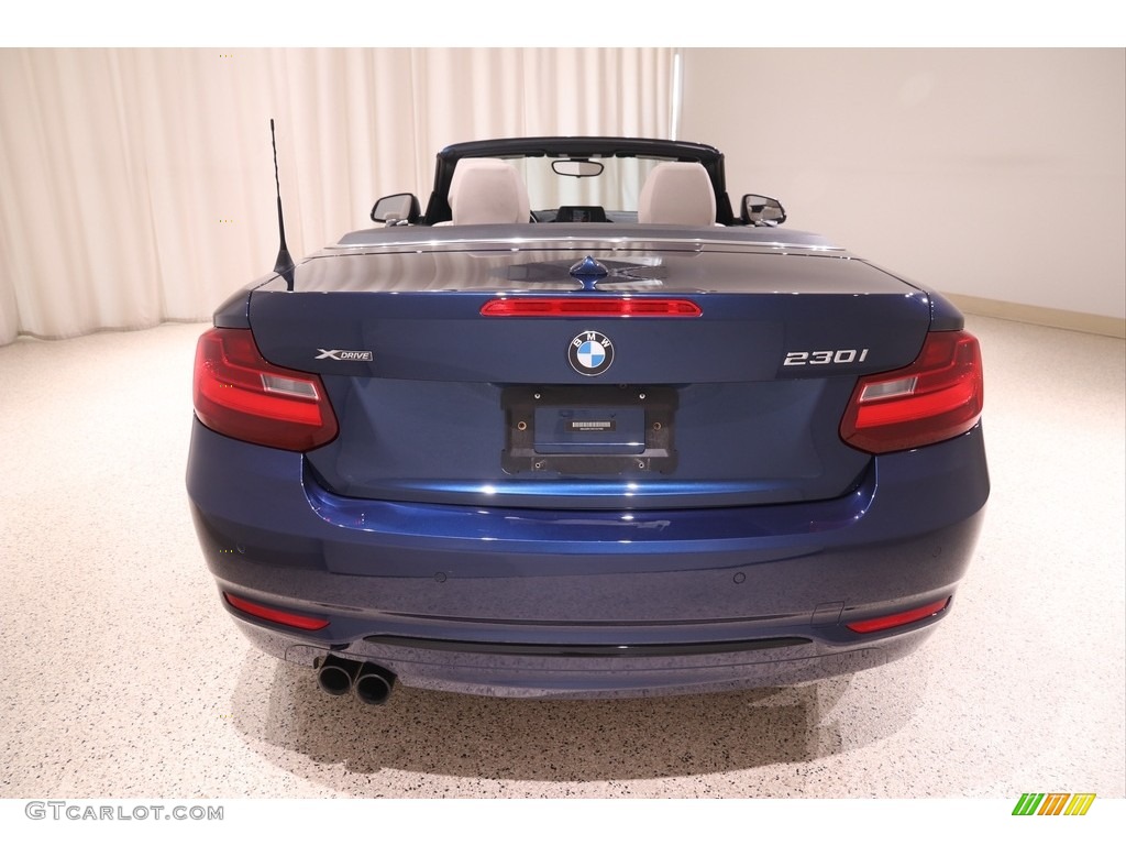 2017 2 Series 230i xDrive Convertible - Deep Sea Blue Metallic / Oyster photo #20