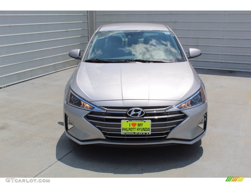 2020 Elantra SE - Stellar Silver / Gray photo #3