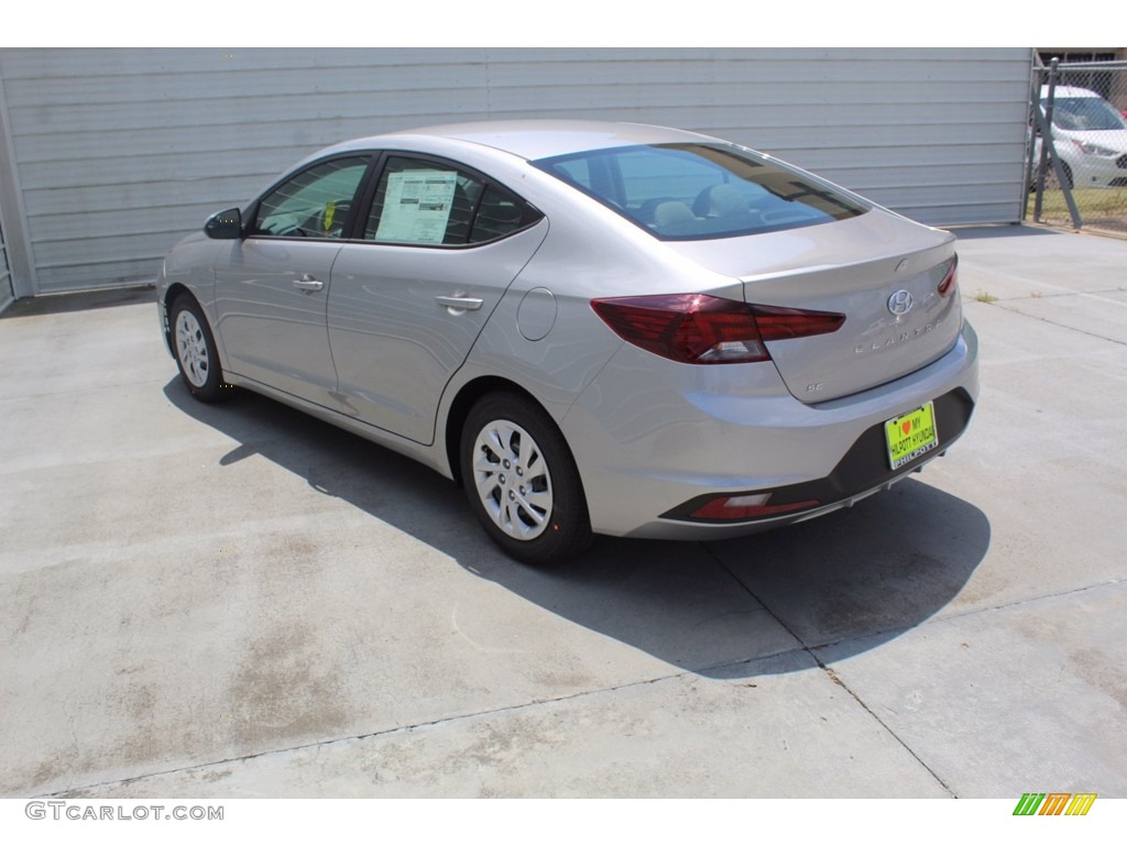 2020 Elantra SE - Stellar Silver / Gray photo #6