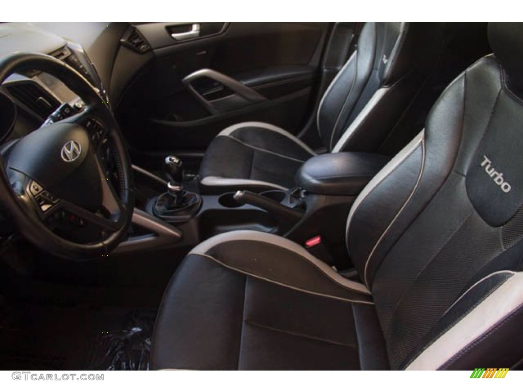 2013 Veloster Turbo - Boston Red / Black photo #3