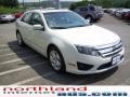 2010 White Suede Ford Fusion SE  photo #5