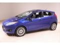 Performance Blue - Fiesta Titanium Hatchback Photo No. 3