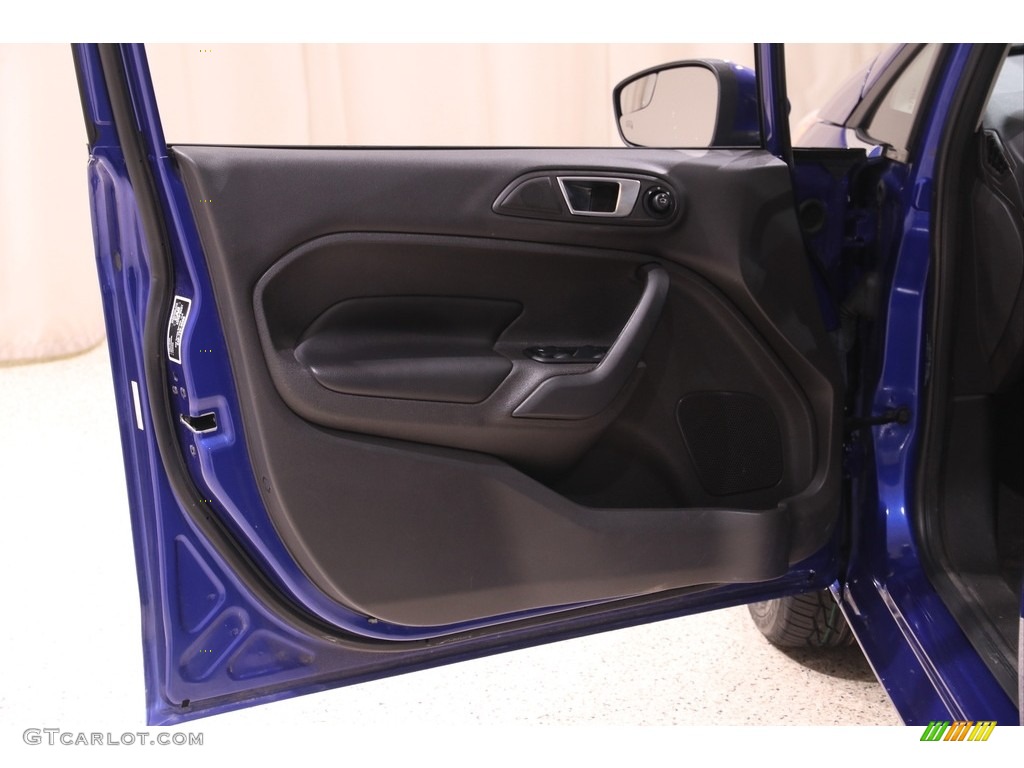 2014 Fiesta Titanium Hatchback - Performance Blue / Charcoal Black photo #4