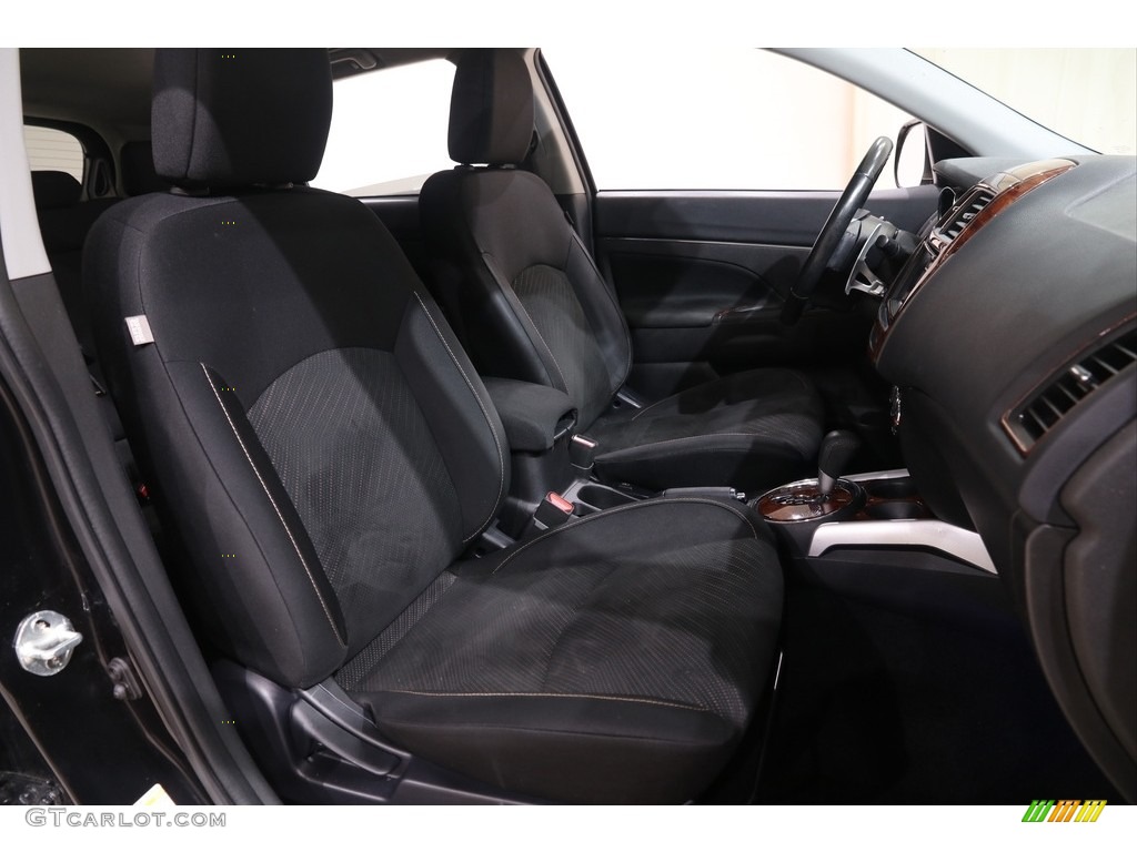 Black Interior 2013 Mitsubishi Outlander Sport LE AWD Photo #139112575