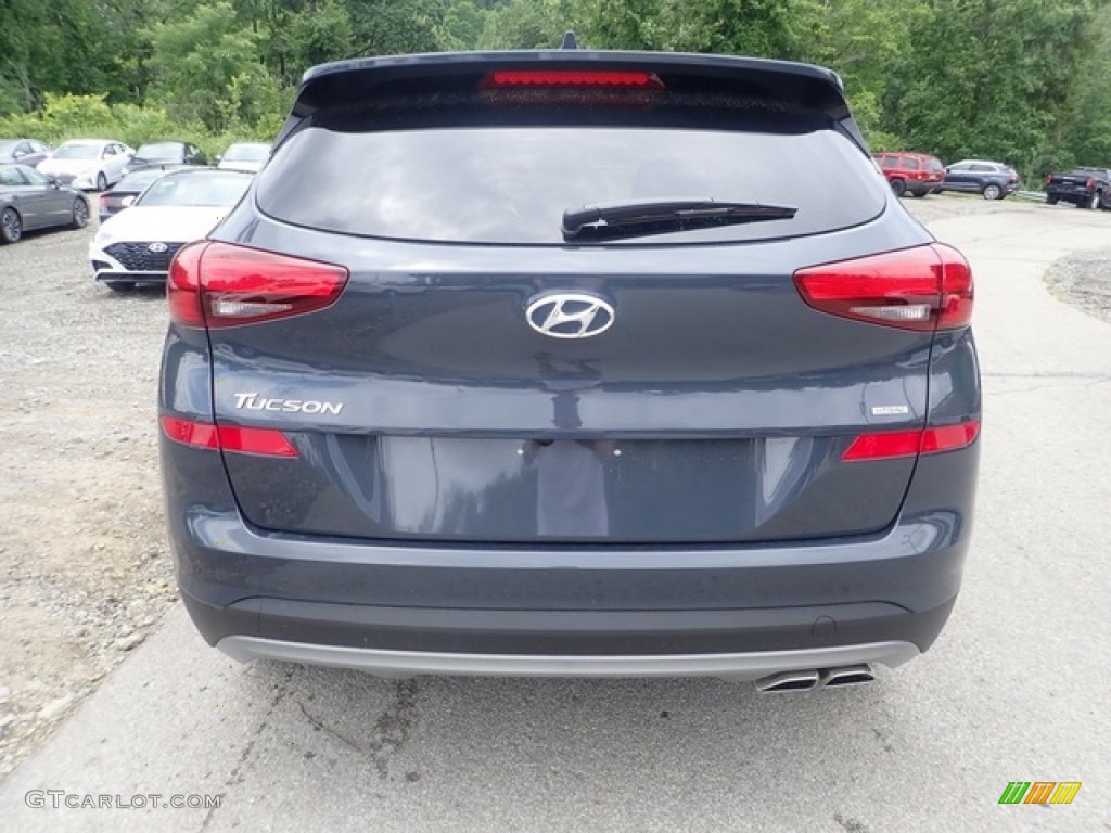 2020 Tucson SEL AWD - Dusk Blue / Black photo #4