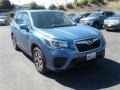 2019 Horizon Blue Pearl Subaru Forester 2.5i Premium  photo #1