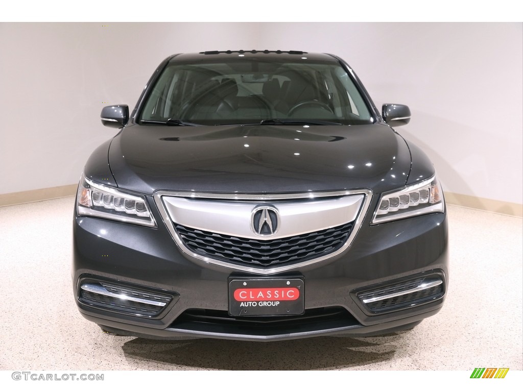 2016 MDX SH-AWD - Graphite Luster Metallic / Ebony photo #2