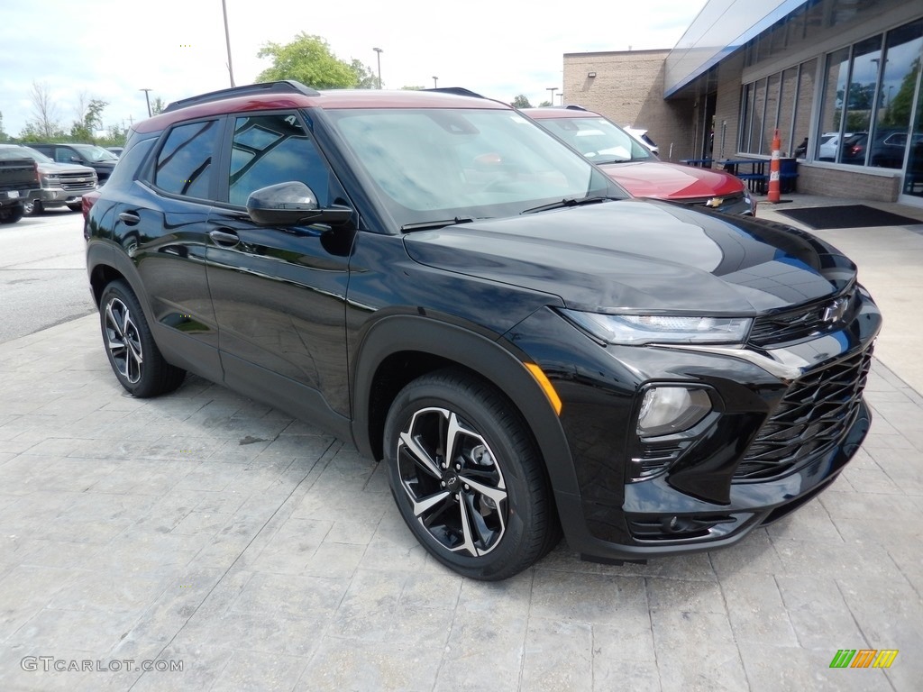 Mosaic Black Metallic 2021 Chevrolet TrailBlazer RS Exterior Photo #139113586