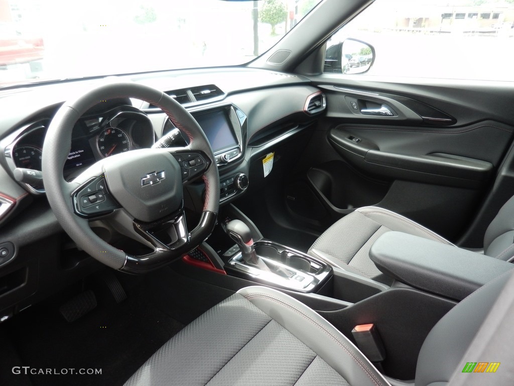 Jet Black Interior 2021 Chevrolet TrailBlazer RS Photo #139113661