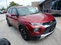 Scarlet Red Metallic 2021 Chevrolet Trailblazer LT Exterior