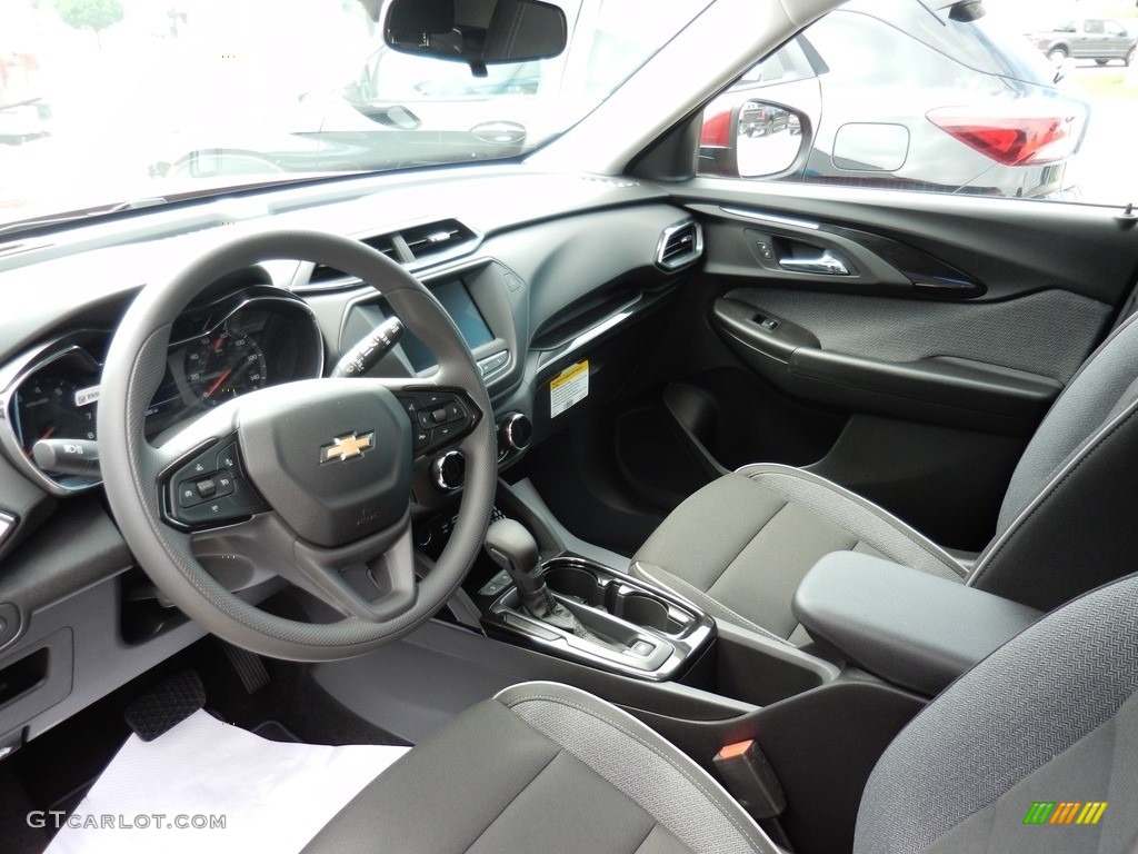 Jet Black Interior 2021 Chevrolet Trailblazer LT Photo #139114129