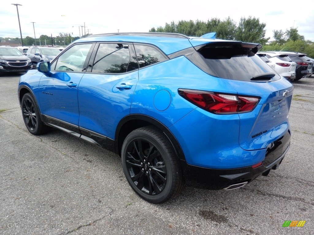 2020 Blazer RS AWD - Bright Blue Metallic / Jet Black photo #5