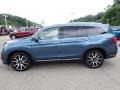 2019 Obsidian Blue Pearl Honda Pilot Touring AWD  photo #2