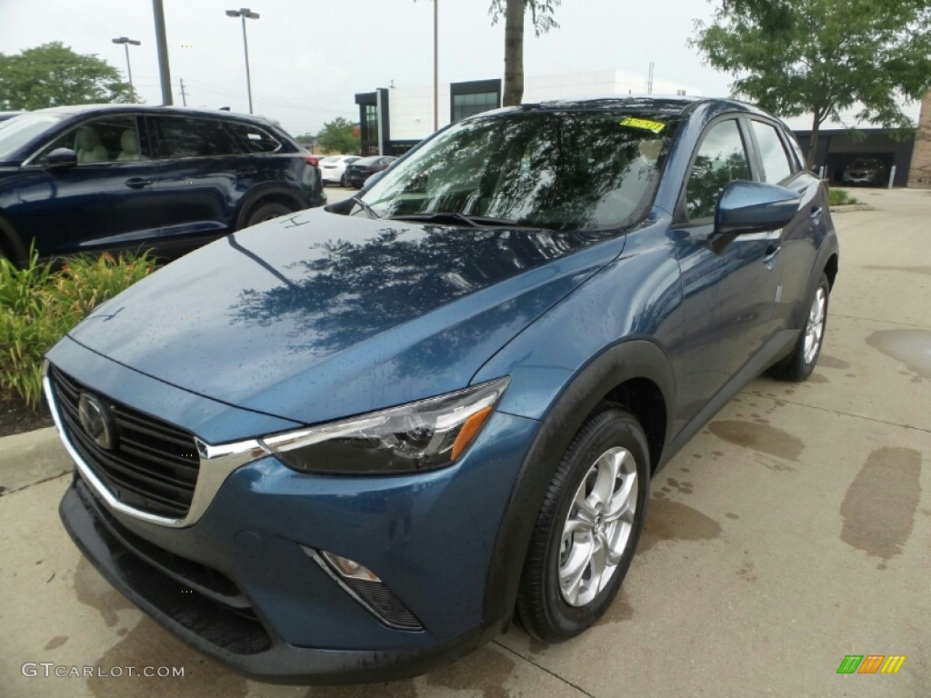 2020 CX-3 Sport AWD - Eternal Blue Mica / Black photo #3