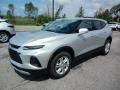 2020 Silver Ice Metallic Chevrolet Blazer LT  photo #1