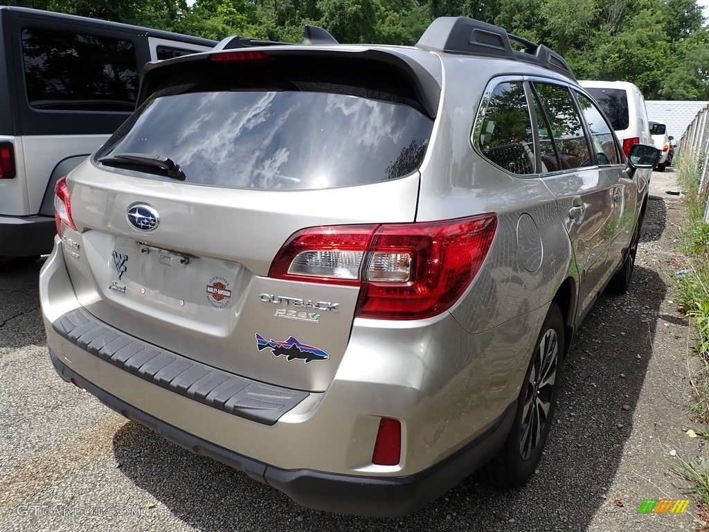 2016 Outback 2.5i Limited - Carbide Gray Metallic / Warm Ivory photo #4