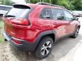 Deep Cherry Red Crystal Pearl - Cherokee Trailhawk 4x4 Photo No. 4