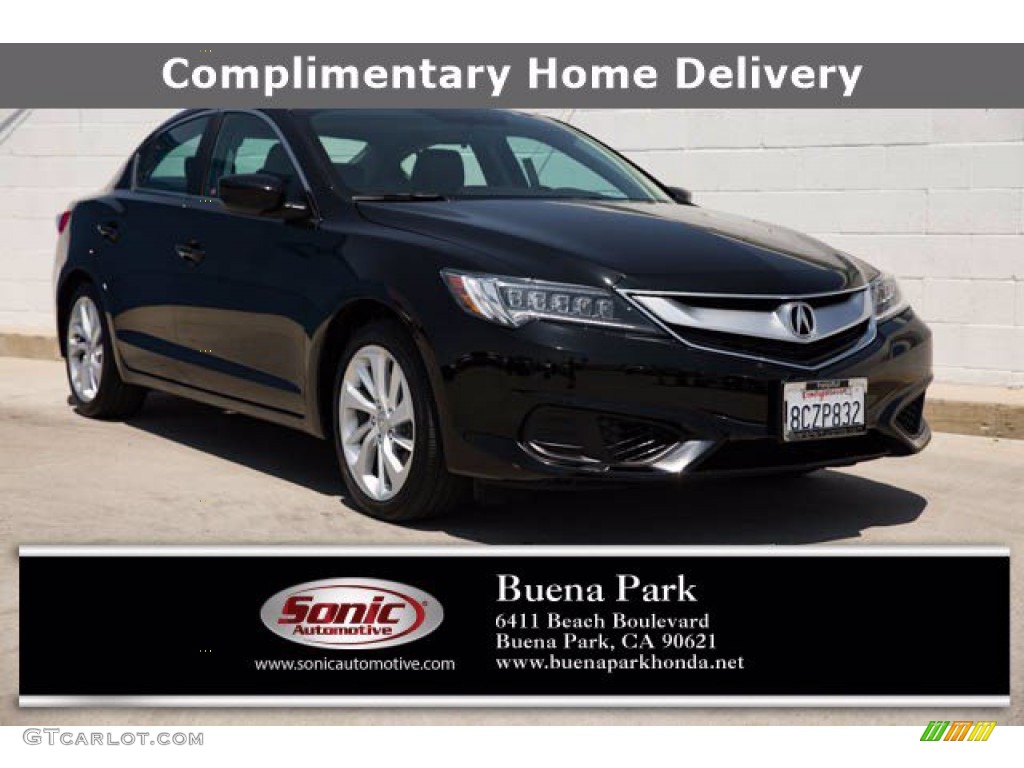 2017 ILX  - Crystal Black Pearl / Ebony photo #1