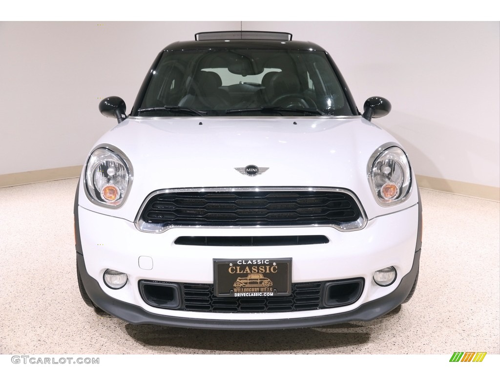 2014 Cooper S Paceman All4 AWD - Light White / Carbon Black photo #2