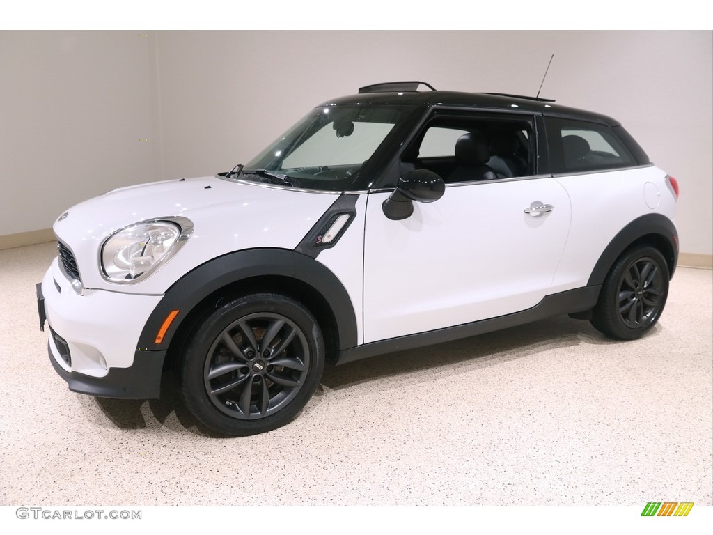 2014 Cooper S Paceman All4 AWD - Light White / Carbon Black photo #3