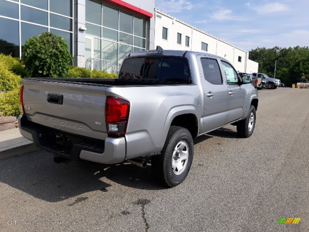 2020 Tacoma SR5 Double Cab 4x4 - Silver Sky Metallic / Cement photo #34