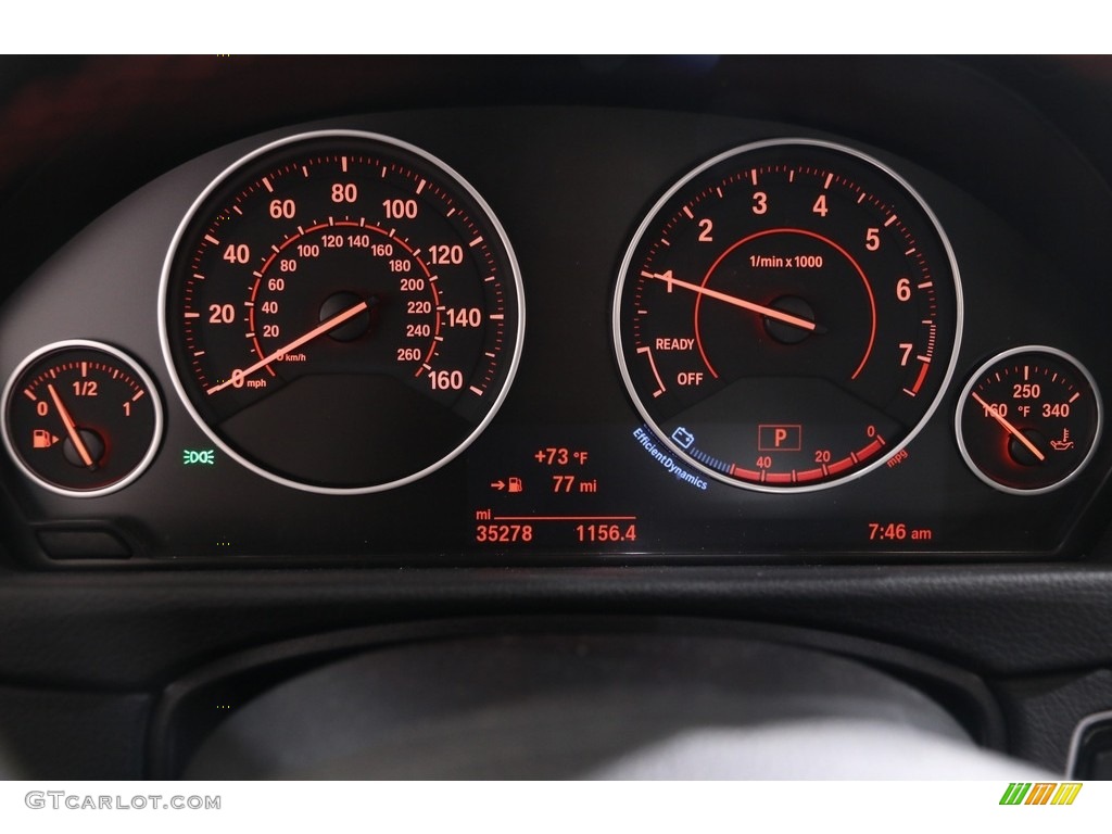 2017 BMW 4 Series 430i xDrive Coupe Gauges Photos