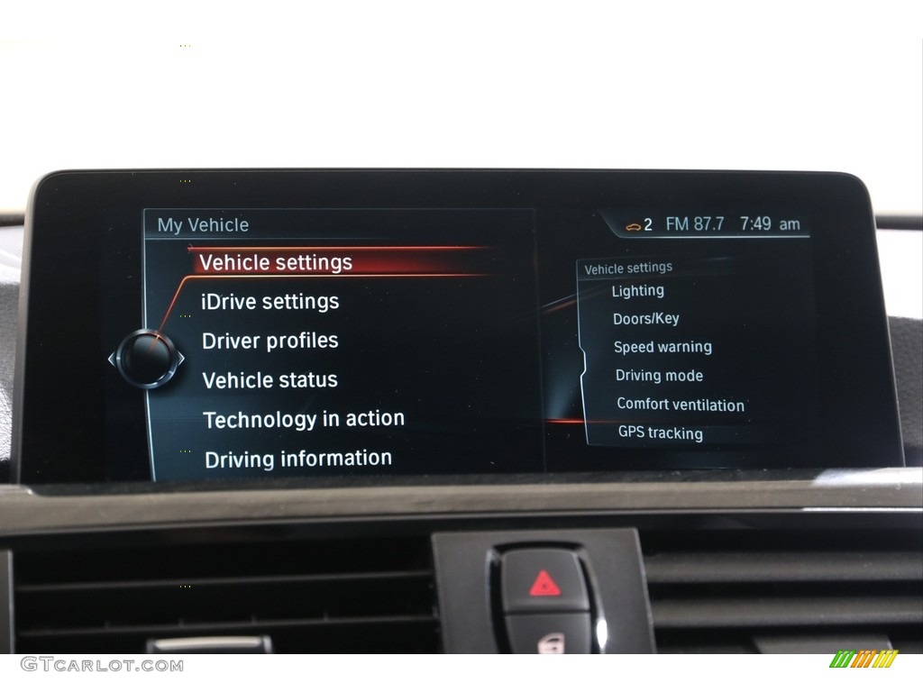 2017 BMW 4 Series 430i xDrive Coupe Controls Photo #139117618
