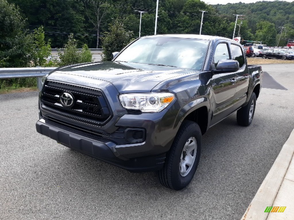 2020 Tacoma SR5 Double Cab 4x4 - Magnetic Gray Metallic / Cement photo #31