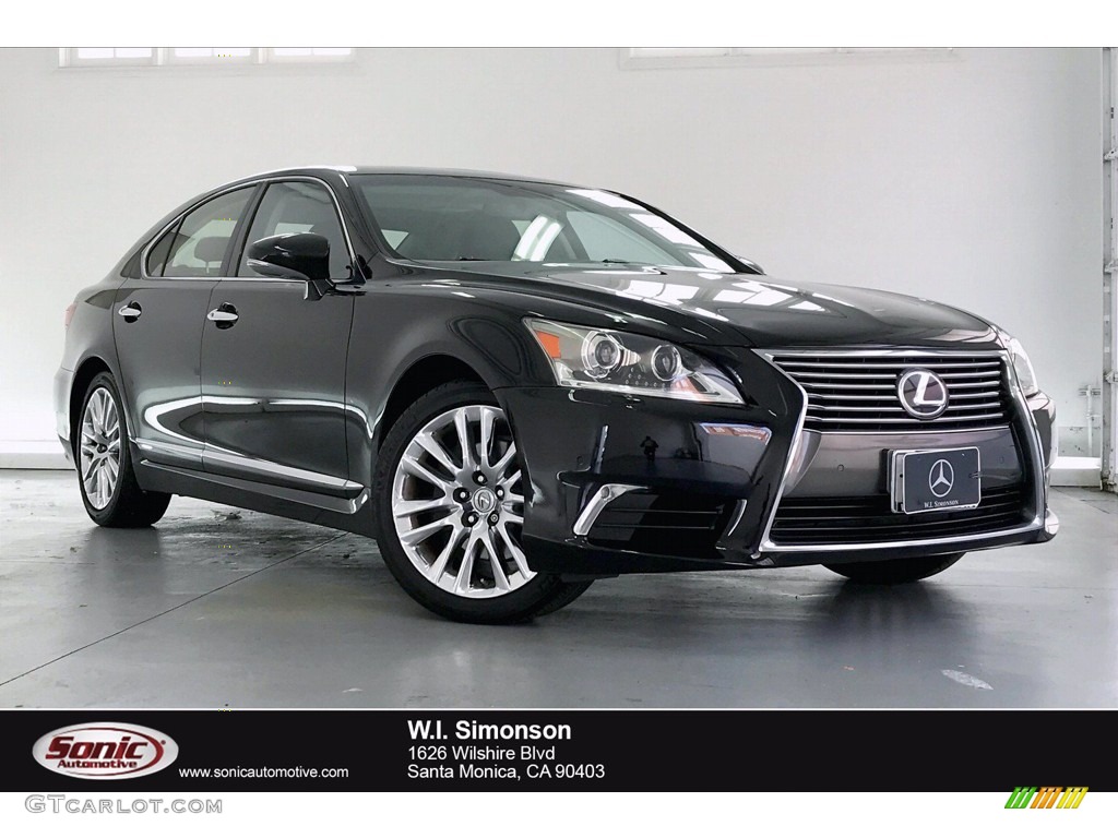 2014 LS 460 - Obsidian Black / Black photo #1