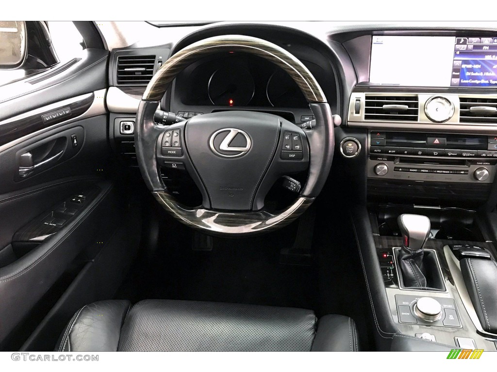2014 Lexus LS 460 Black Dashboard Photo #139118533