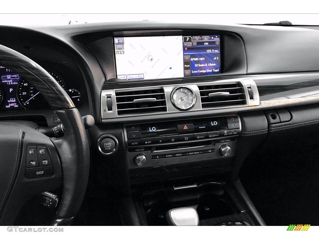 2014 Lexus LS 460 Black Dashboard Photo #139118554