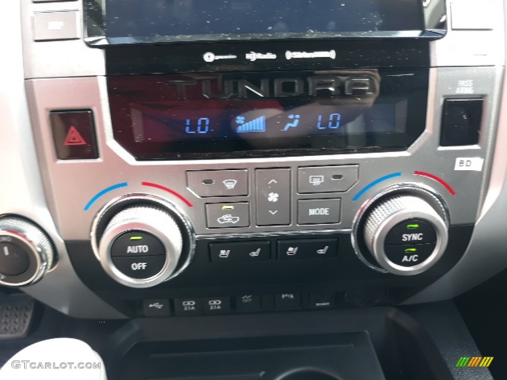 2020 Tundra Platinum CrewMax 4x4 - Super White / Black photo #13