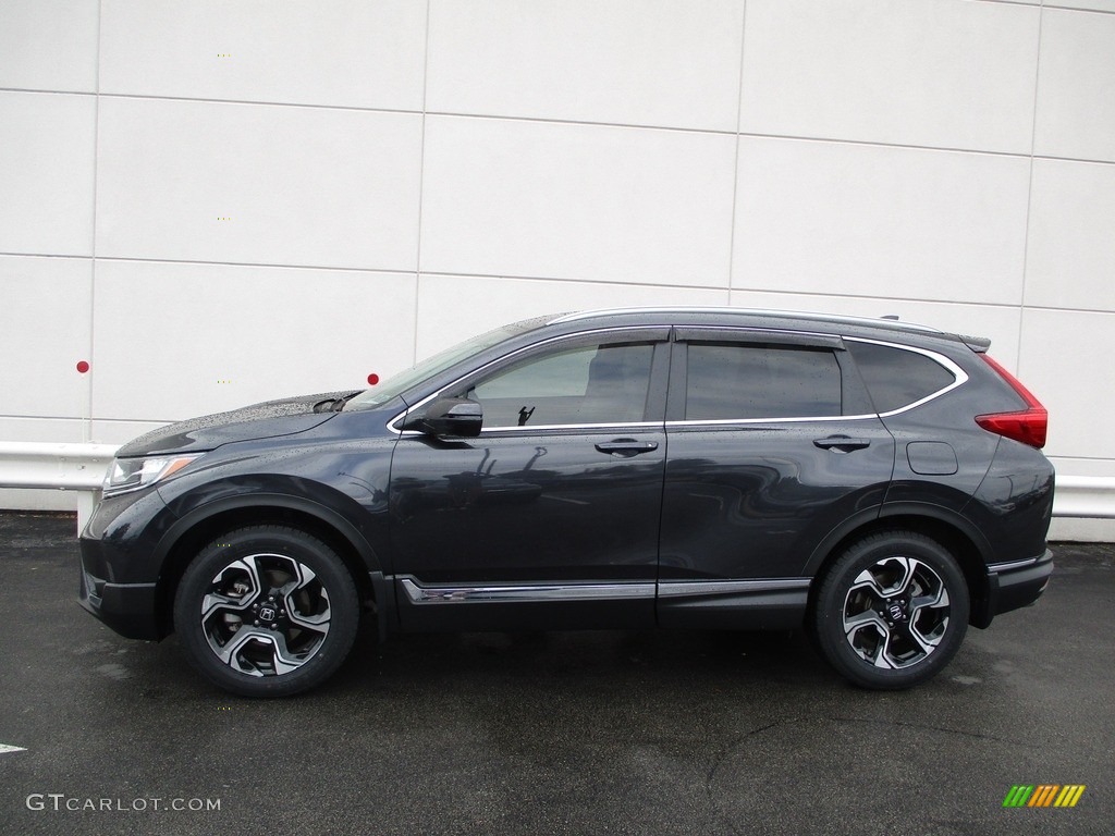 2019 CR-V Touring AWD - Gunmetal Metallic / Gray photo #2