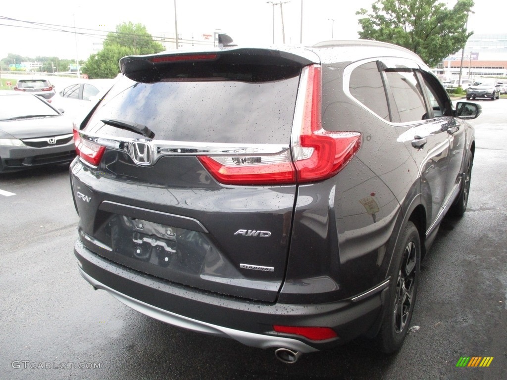 2019 CR-V Touring AWD - Gunmetal Metallic / Gray photo #5
