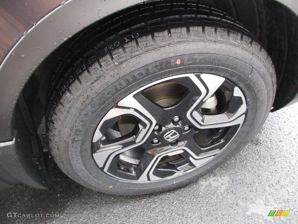 2019 CR-V Touring AWD - Gunmetal Metallic / Gray photo #6
