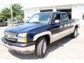 2005 Dark Blue Metallic Chevrolet Silverado 1500 Z71 Extended Cab 4x4  photo #1