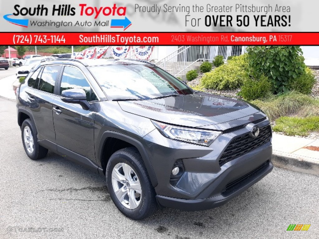 2020 RAV4 XLE AWD - Magnetic Gray Metallic / Light Gray photo #1